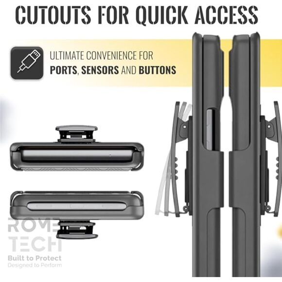 Google Pixel 9 Pro XL (2024) Case with Belt Clip Holster - Picture 2 of 7